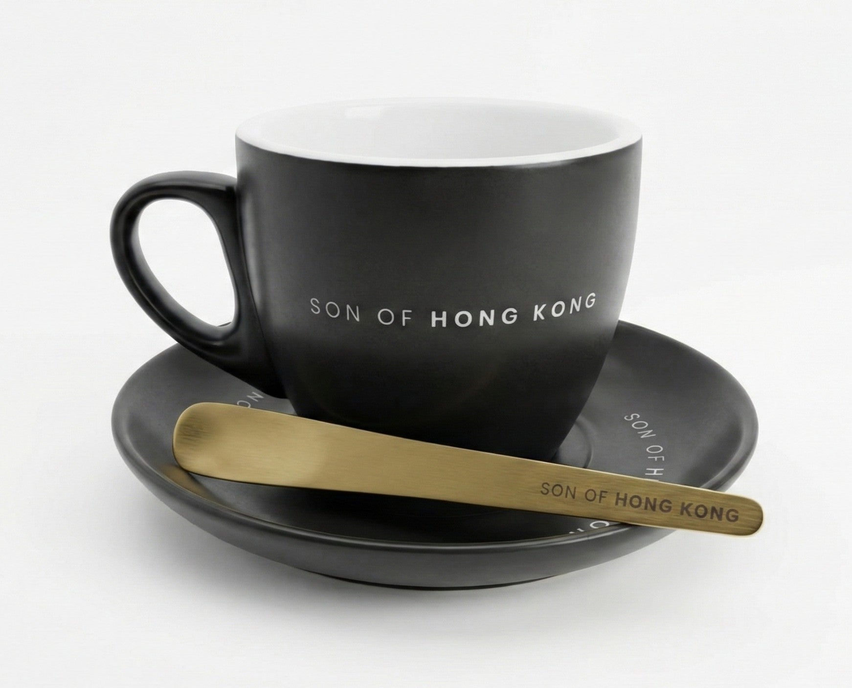 Imported Hong Kong Style Ceramic Milk Tea Cup Set with Saucer & Spoon – Son  of Hong Kong