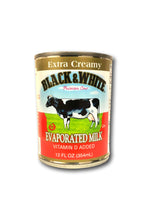 Load image into Gallery viewer, Full Cream Evaporated Milk - Extra Creamy - Black &amp; White Brand (REAL Dairy)

